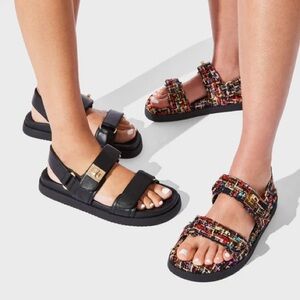 NEW Steve Madden Mona Dad Sandal, Multi, Size 9